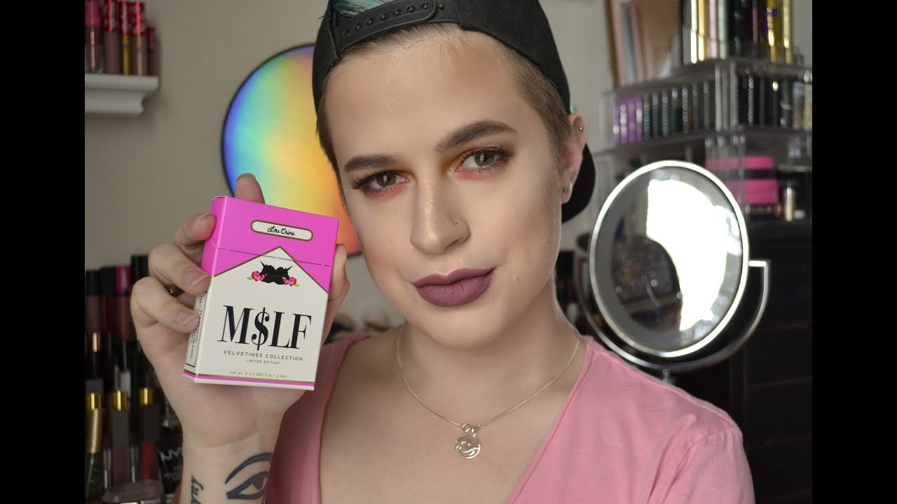 LIME CRIME M$LF COLLECTION TUTORIAL & SWATCHES