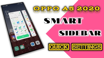 How To Apply Smart Sidebar settings on Oppo A5 2020