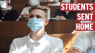 SUNY Campus Shuts Down Amid COVID Outbreak | NBC New York Coronavirus Update