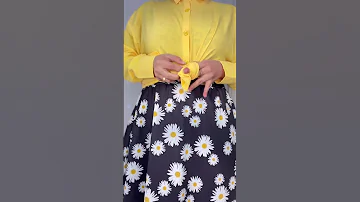 أسهل طريقة تربطو بيها اي شميز عندكم Yearofyou Fashiondress رمضان تابعوني 2023 افكار للبنات Nawal 