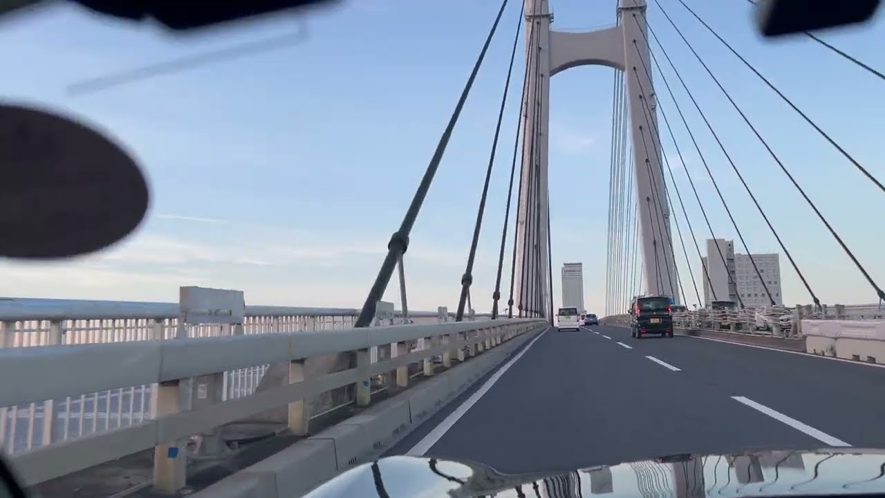 #8. りんくう沿岸を夕暮れ散歩 (Twilight Drive along Rinku coastline by Roadster RF)