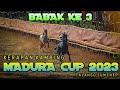 Babak ke 3 kerapan kambing madura cup 2023  laptalango sumenep