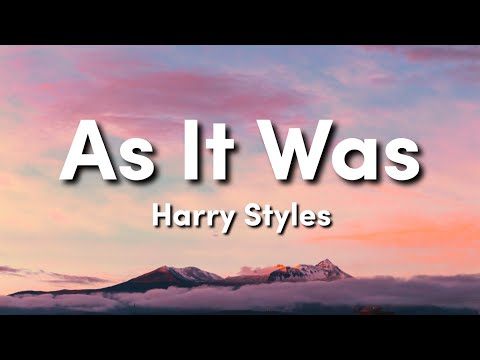 Harry Styles As It Was Lyrics