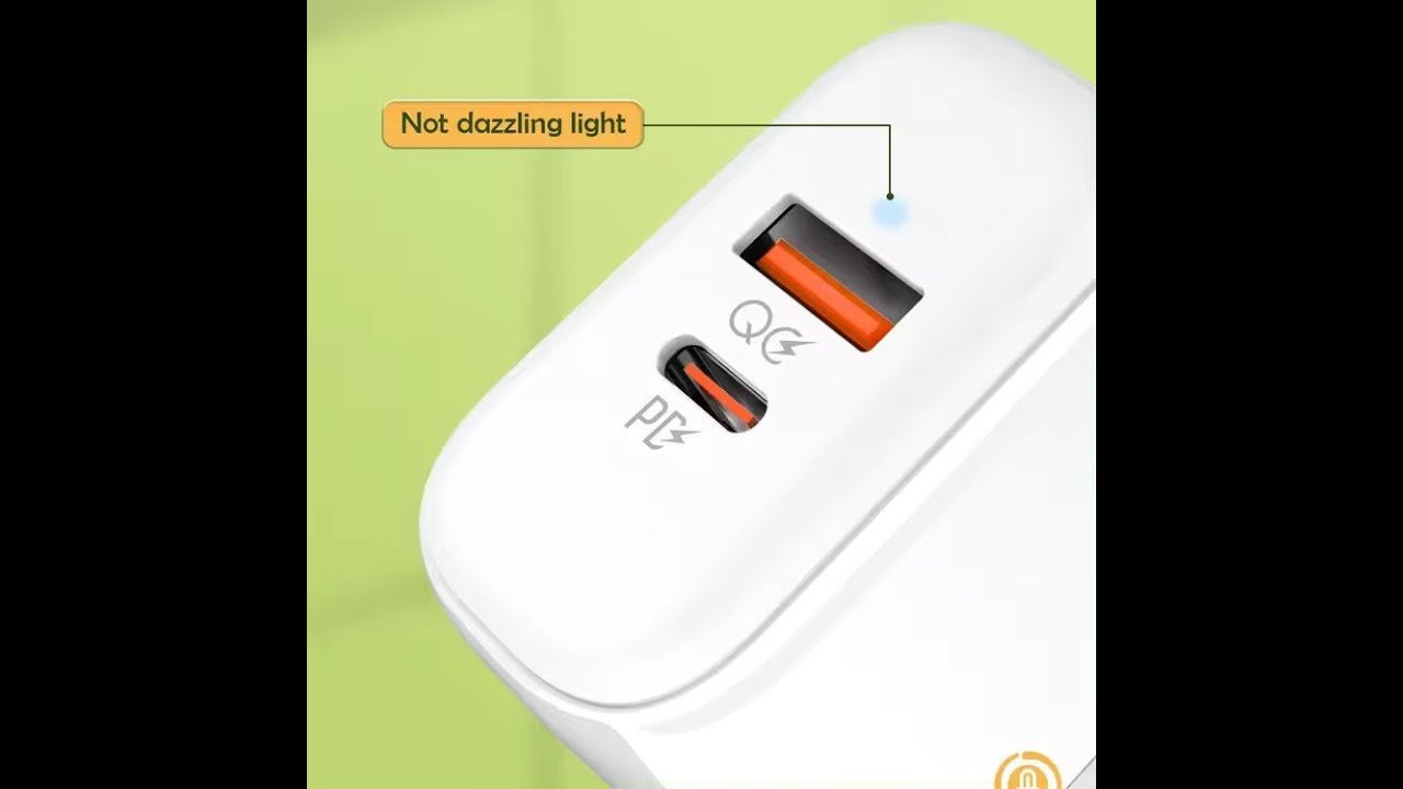 Ldnio 45w Usb-C/a Super Fast Charger Adapter - Black