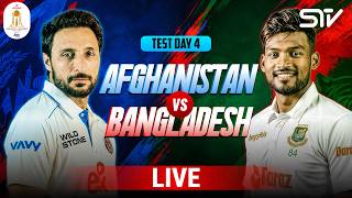 Live | Afghanistan vs Bangladesh | Day 4 | One-Off Test | Abu Dhabi | ACB | M9Q1J