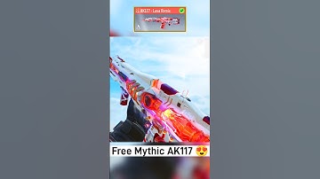 Finally Mythic Ak117 is here In COD mobile 😍 #shorts #codm #codmobile