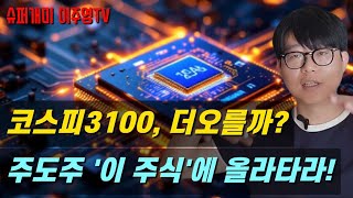 코스피 3100, 더 오를까? 주도주 '이 주식'에 올라타자!