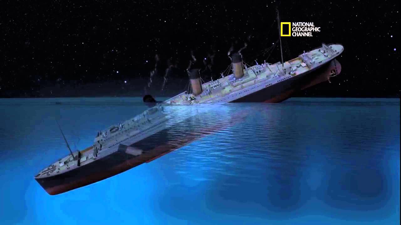 simulaçao de como afundou o transatlantico: TITANIC - YouTube