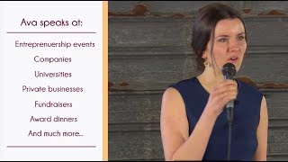 Ava Waits - Speaker, Sales Trainer, Entrepreneurship Mentor Guide