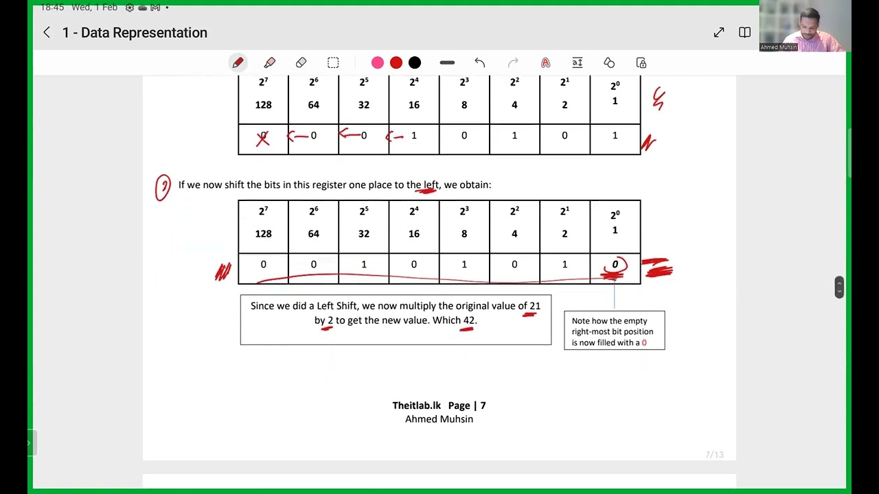 Video 6 O Level Computer Science Logical Binary Shifts YouTube Video 6 O Level Computer Science Logical Binary Shifts YouTube