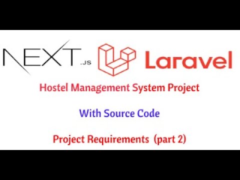 Hostel Management System Project with Source Code Free Download | Next.js Project Tutorial Part 2