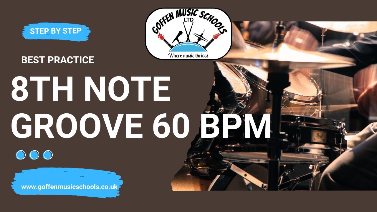 8th note groove drum lesson