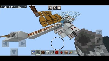 MCBE- Chest/hopper minecart instant unloader part 3