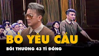 Ca sĩ Đàm Vĩnh Hưng hủy bỏ yêu cầu bà Phương Hằng bồi thường 43 tỉ đồng