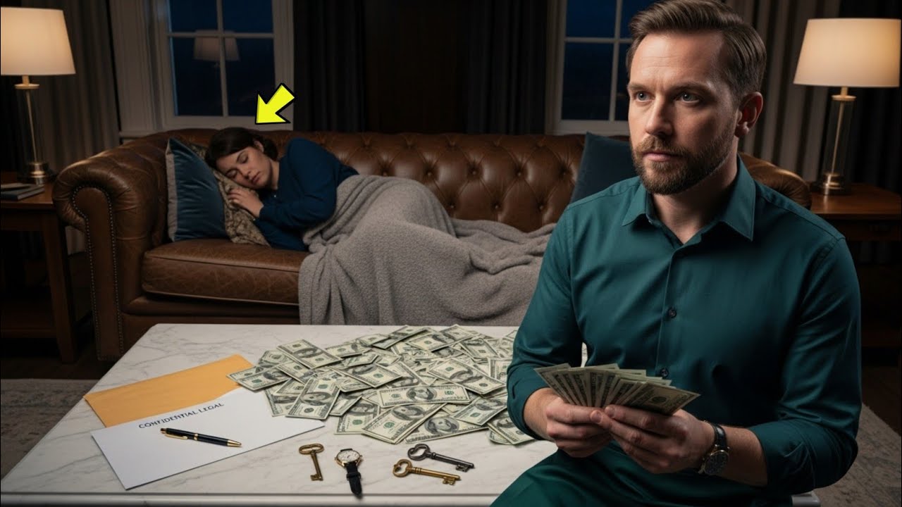 The Billionaire CEO Pretended to Sleep to Test Her Janitor — But What He Did Left Her Speechless