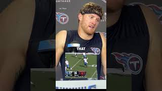 Will Levis owns up to his woes #shorts