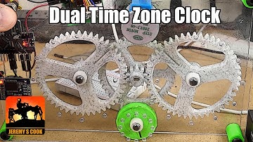 Dual Zone Mechanical Clock [Arduino]
