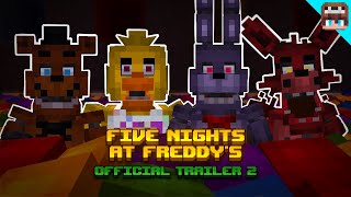 Five Nights At Freddy’s Official Trailer 2- Minecraft Recreation