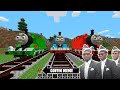 Thomas the Tank Engine and Two Friends in Minecraft - Coffin Meme