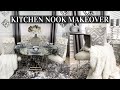 DIY Kitchen Nook Makeover | DIY Wall Decor | Before + After Transformation