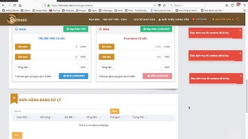 Video 3: Hướng Dẫn Mua - Bán Coin trên sàn giao dịch Bitmoon