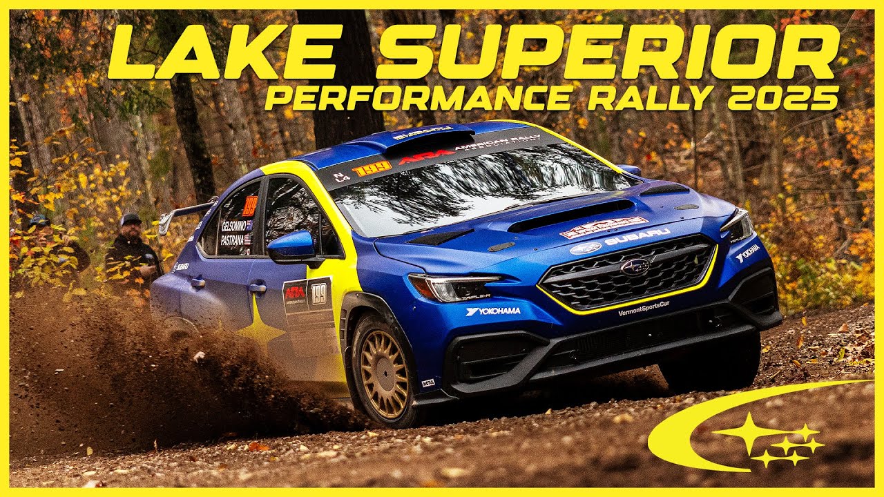 Ралли Lake Superior Performance Rally 2025 — Subaru Motorsports USA