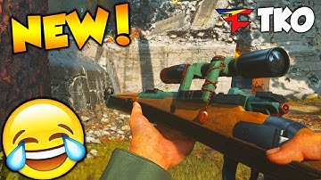 NEW "ONE SHOT" SNIPER ONLY GAME MODE in COD WW2!! (SNIPER NOSCOPES, FEEDS & FUNNY MOMENTS)
