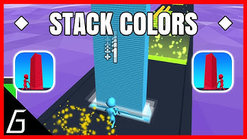 Stack Colors | Gameplay Part 4 | Level (41 - 50) + Bonus