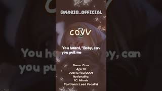 NARIQ VOICE INTROS: Covv #kpop #trending #fyp #cover #singing #rosé #toxictilltheend