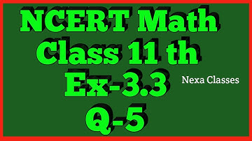 Chapter 3 Exercise 3.3 (Q5) Trigonometric Functions Class 11 Maths NCERT