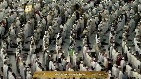 HD تلاوة صلاة المغرب اليوم الإربعاء 1438/4/27 - الحرم المكي - الشيخ فيصل غزاوي - من سورة النمل