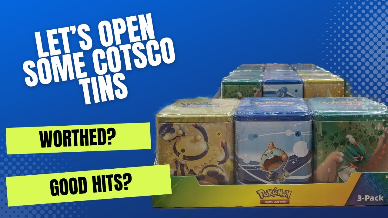 Lets open some Costco tins, is worth? Evolving Skies YouTube