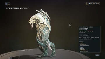 Cephalon Simaris Target "Corrupted Ancient" | Warframe