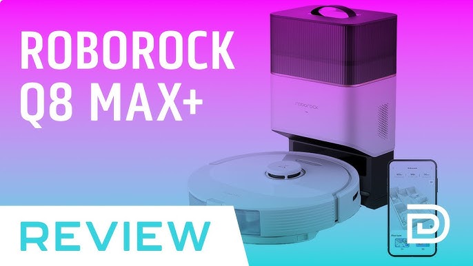 Robot Aspirateur Laveur ROBOROCK Q8 MAX + WHITE