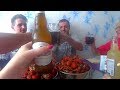 СОБРАЛАСЬ НА РАКОВ СЕМЬЯ АЛКАШЕЙ🤣🍻🦀