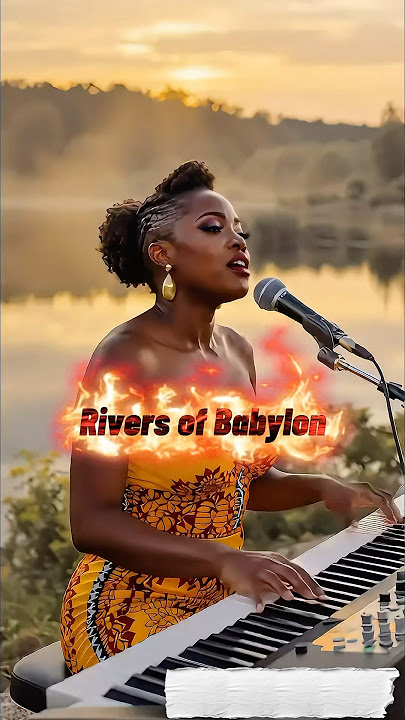 Rivers of Babylon Lyrics - Boney M #80smusic #70s #60s #boneym #lyricsvideo #vibes #dreammusic-ai