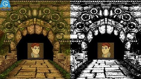 iGameMix/Temple Run🏛Guy Dangerous,Black and White Vs.Original Colors*GAMEPLAY MAKE FOR KID #52