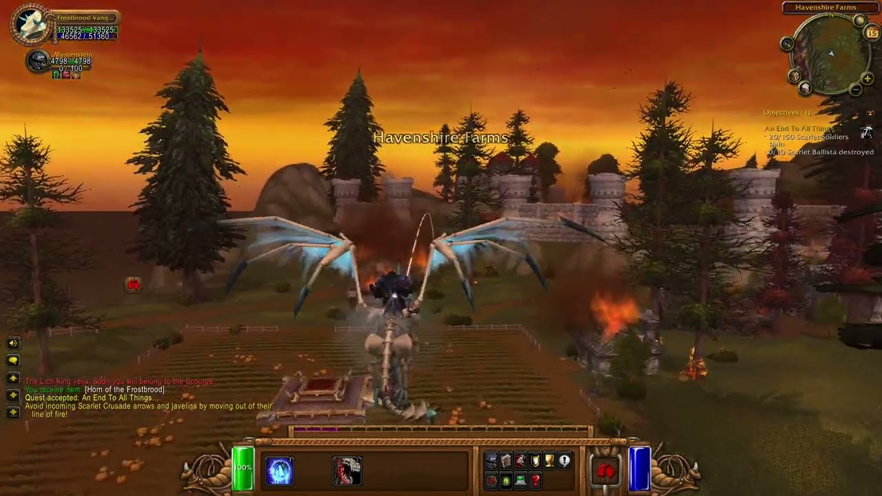 Death Knight Quests: 39 - An End To All Things... (WotLK Classic)