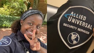 Day In The Life As A Female Security Guard At Allied Universal