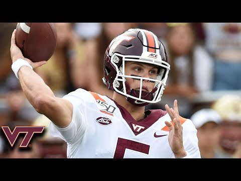 Virginia Tech's Ryan Willis Highlights vs. Boston College