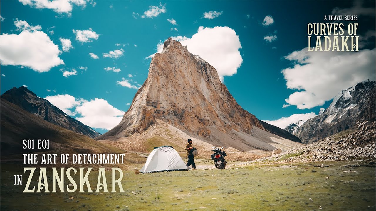 30 days across Ladakh on my Scooter | E01: The Art of Detachment in Zanskar | Curves of Ladakh | S01