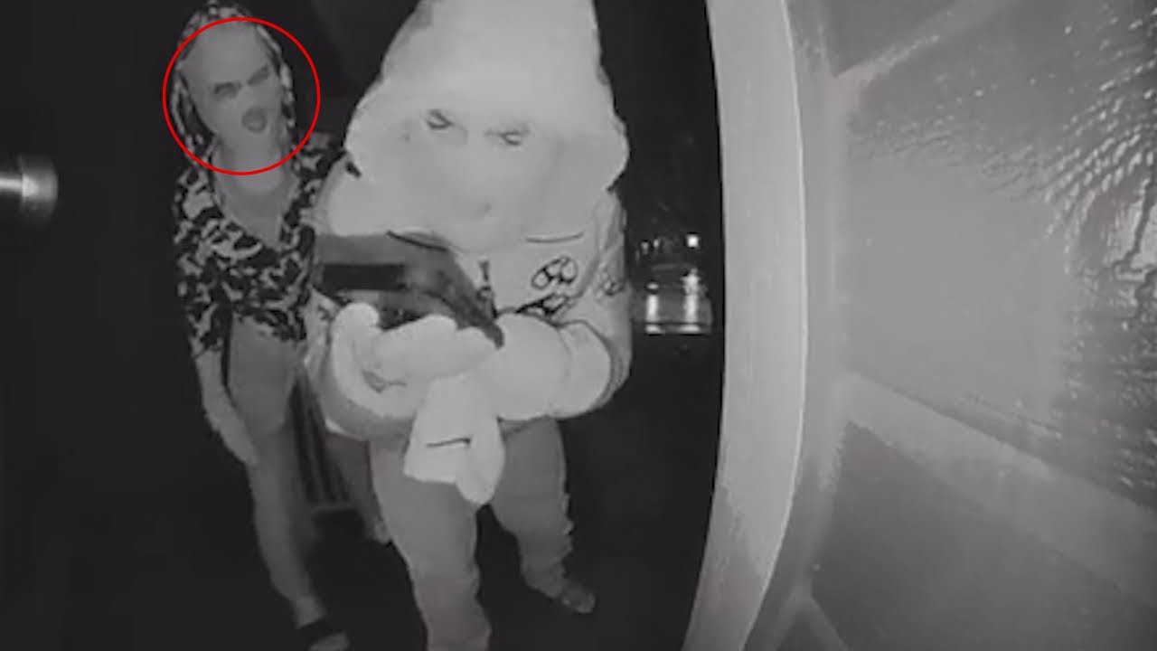 30 Most Disturbing Things Caught on Doorbell Camera (Part 3) - YouTube