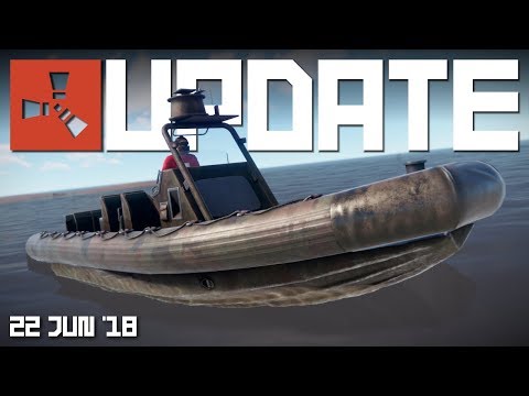 RHIB new boat & Nutritiontom map SDK | Nutritiont update 22nd June 2018