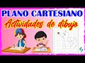 [PASO A PASO] Plano CARTESIANO actividades de DIBUJO - CARTILLA para DESCARGAR