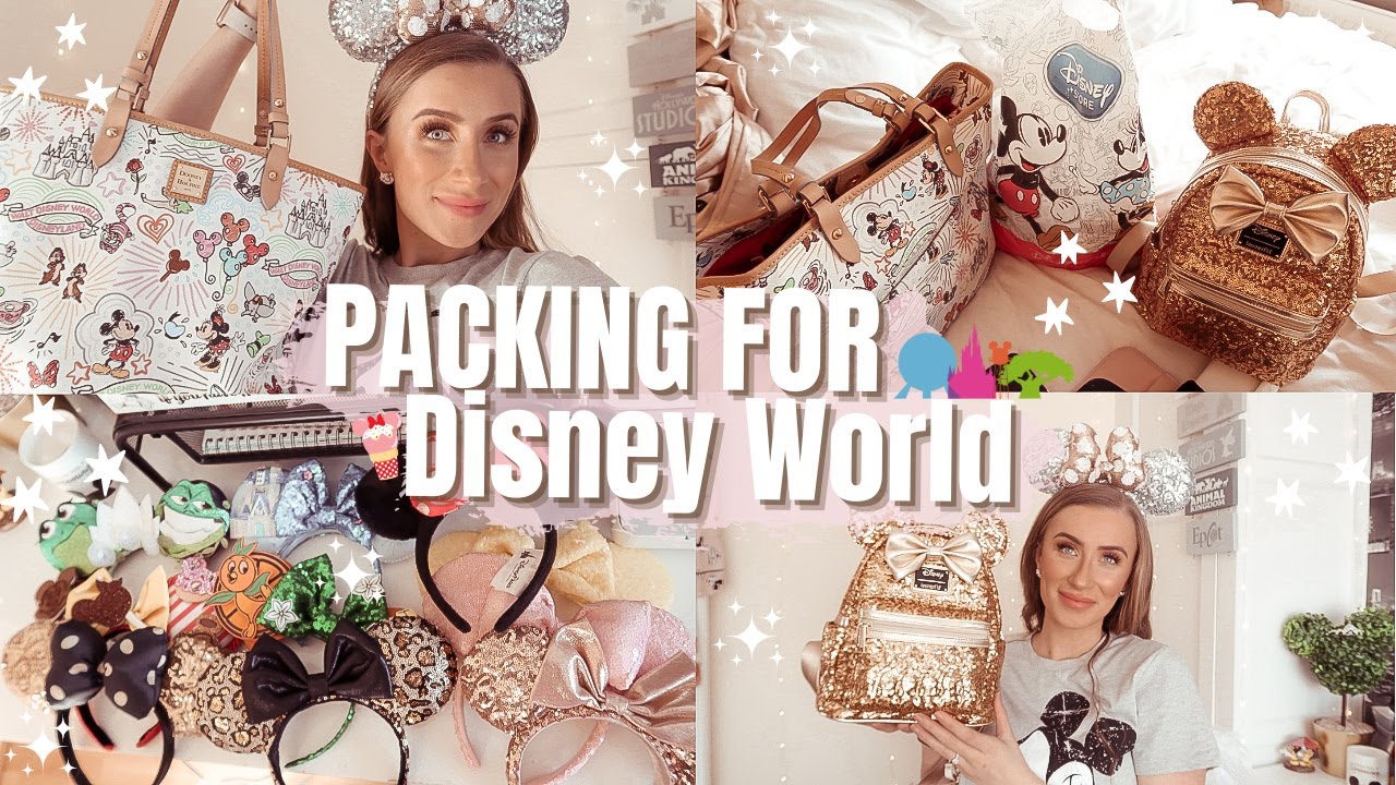 DISNEY TRAVEL ESSENTIALS - disney packing essentials, tips, park bag items,  park must haves & more! 