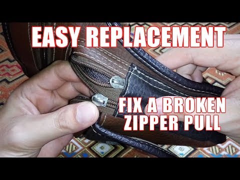 How to Fix a Zipper Pull – Repair a Zipper Without Replacing It in Just 2