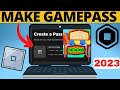 How to make a gamepass in roblox pls donate  add gamepass to pls donate roblox  2023 update