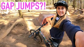 TRYING GAP JUMPS AGAIN AT CHICKSANDS BIKEPARK!