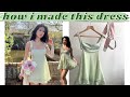 I sewed a versace inspired dress tutorial