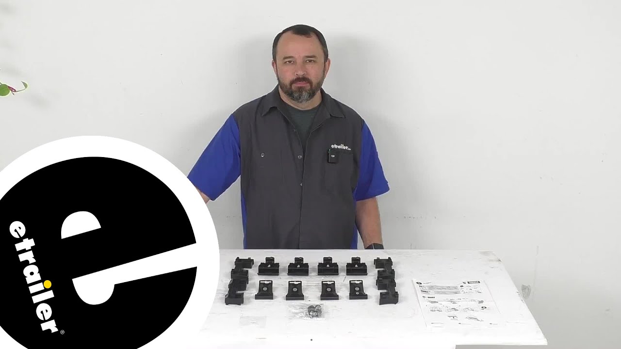 Review of Thule Roof Rack - Fit Kit Evo Flush Rail Edge Flush Rail Roof Rack Feet - TH34FR43AB